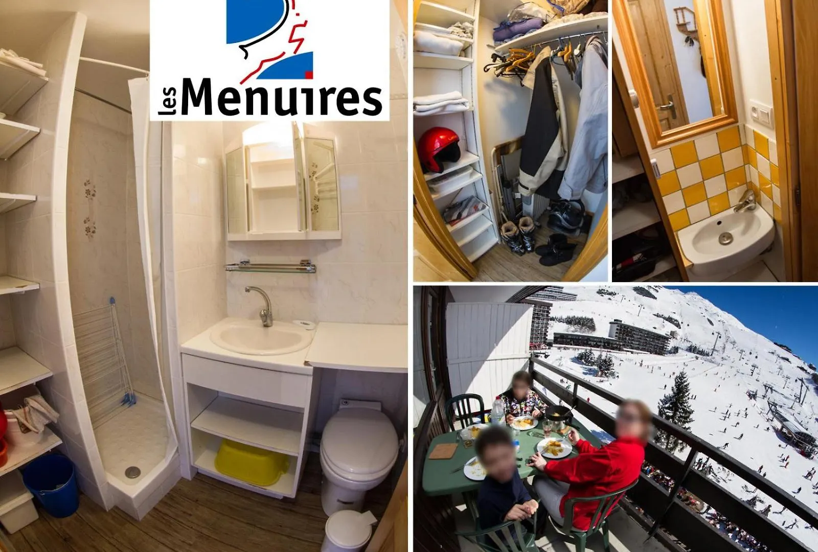 Les Menuires La Croisette Appt 6 Pers Coeur De Station Apartment Saint-Martin-de-Belleville