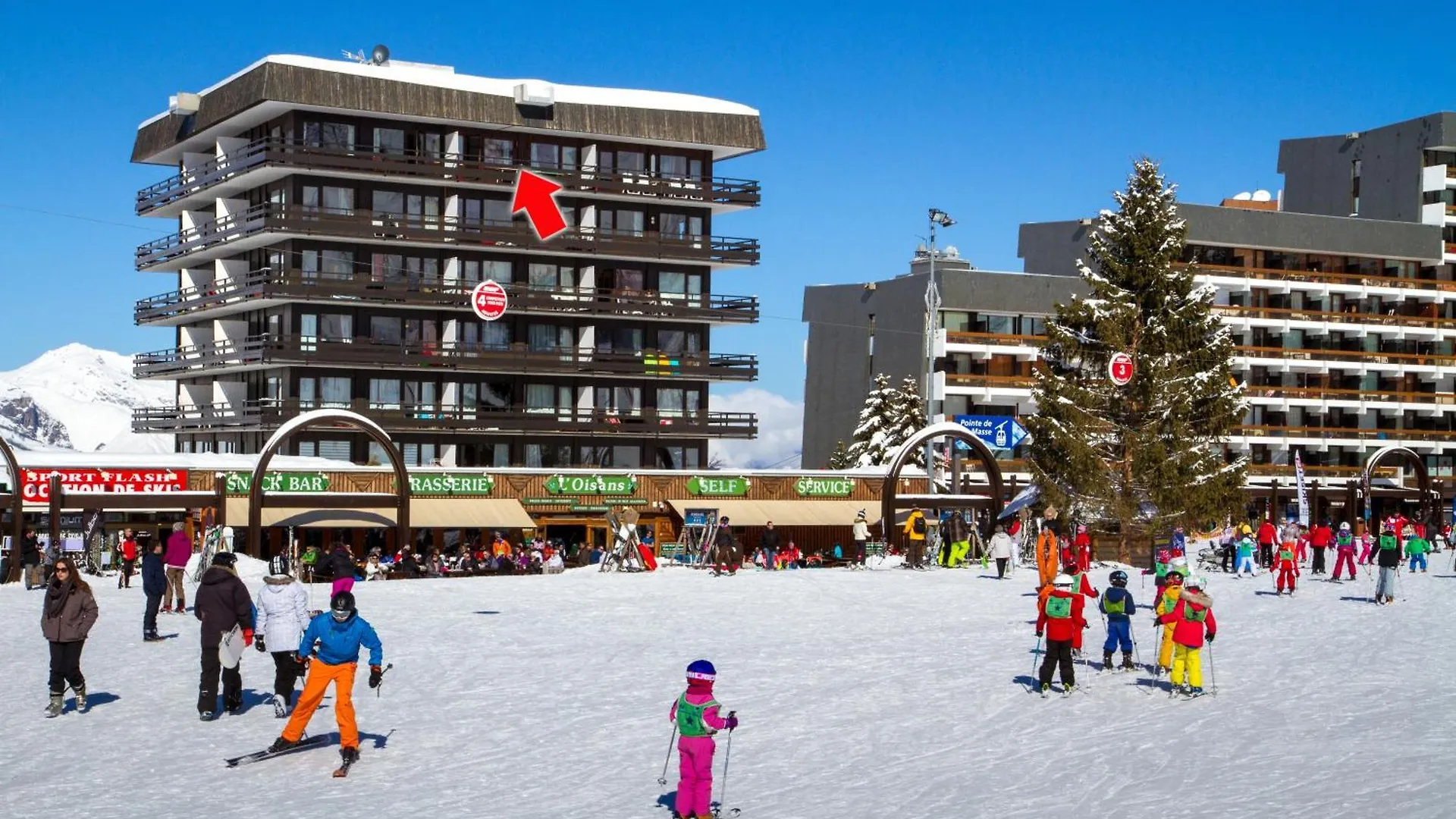 Les Menuires La Croisette Appt 6 Pers Coeur De Station Apartment Saint-Martin-de-Belleville France