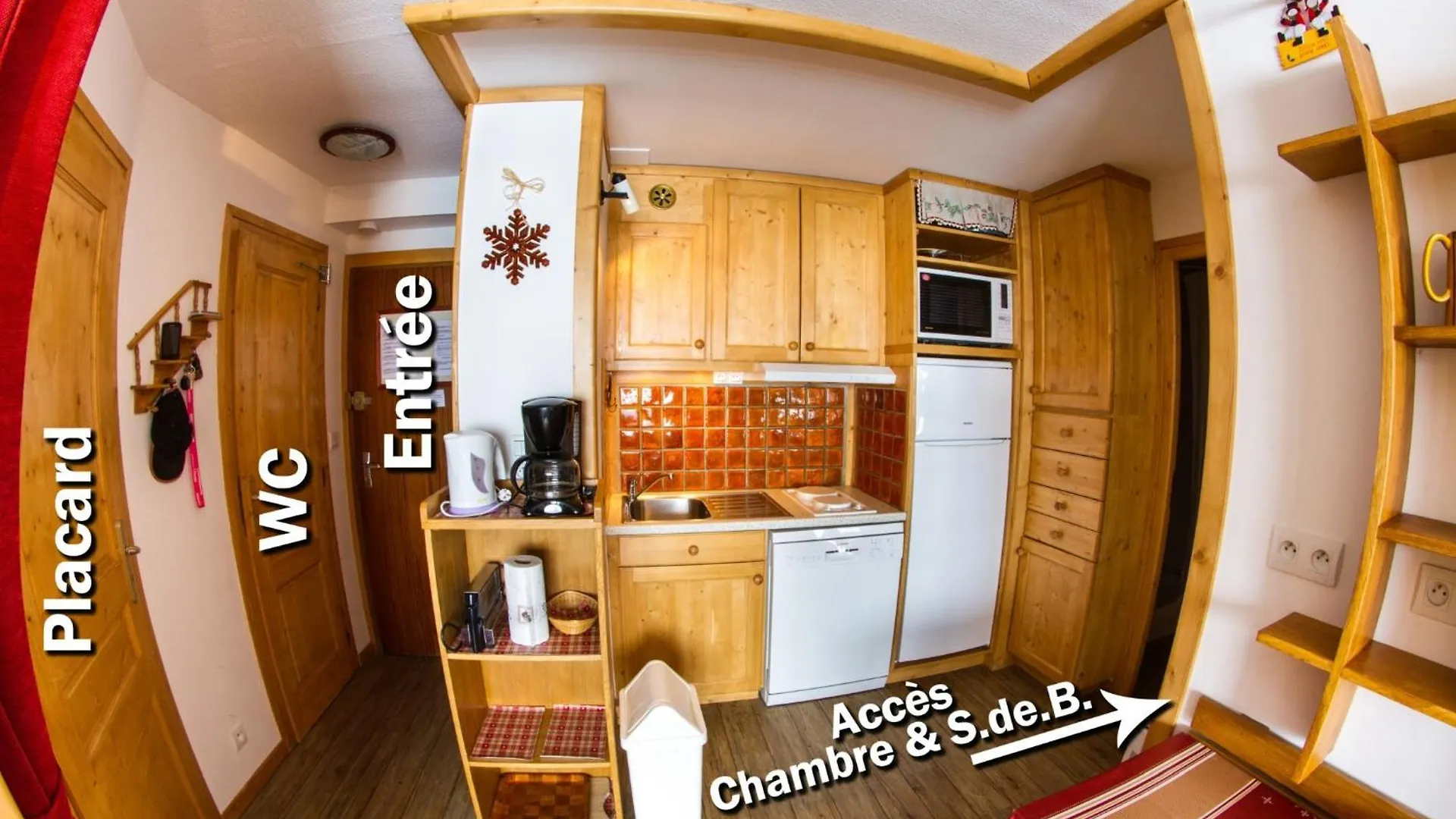 Les Menuires La Croisette Appt 6 Pers Coeur De Station Apartment Saint-Martin-de-Belleville